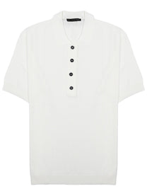 Low Brand Men's Polo Techno in Viscosa White