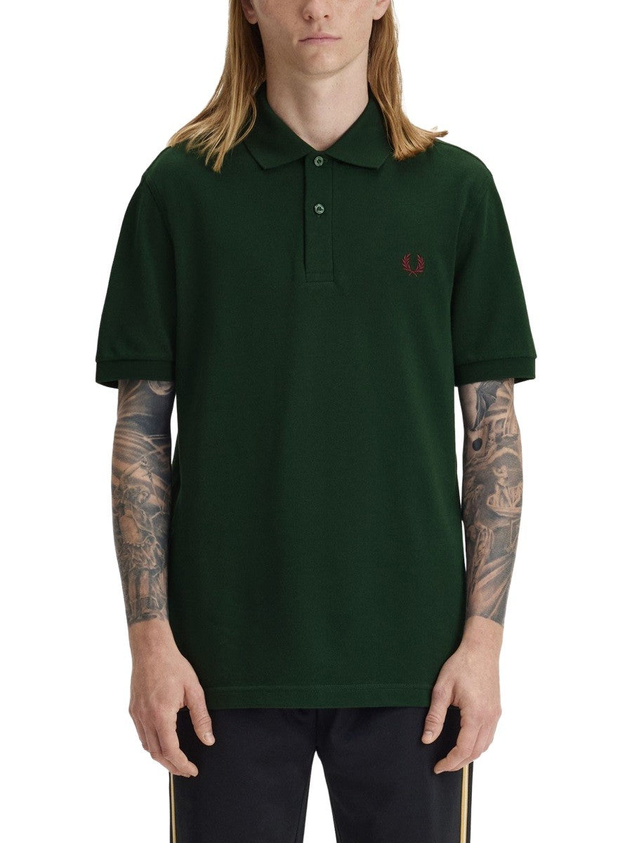 Fred Perry Men's Polo Green