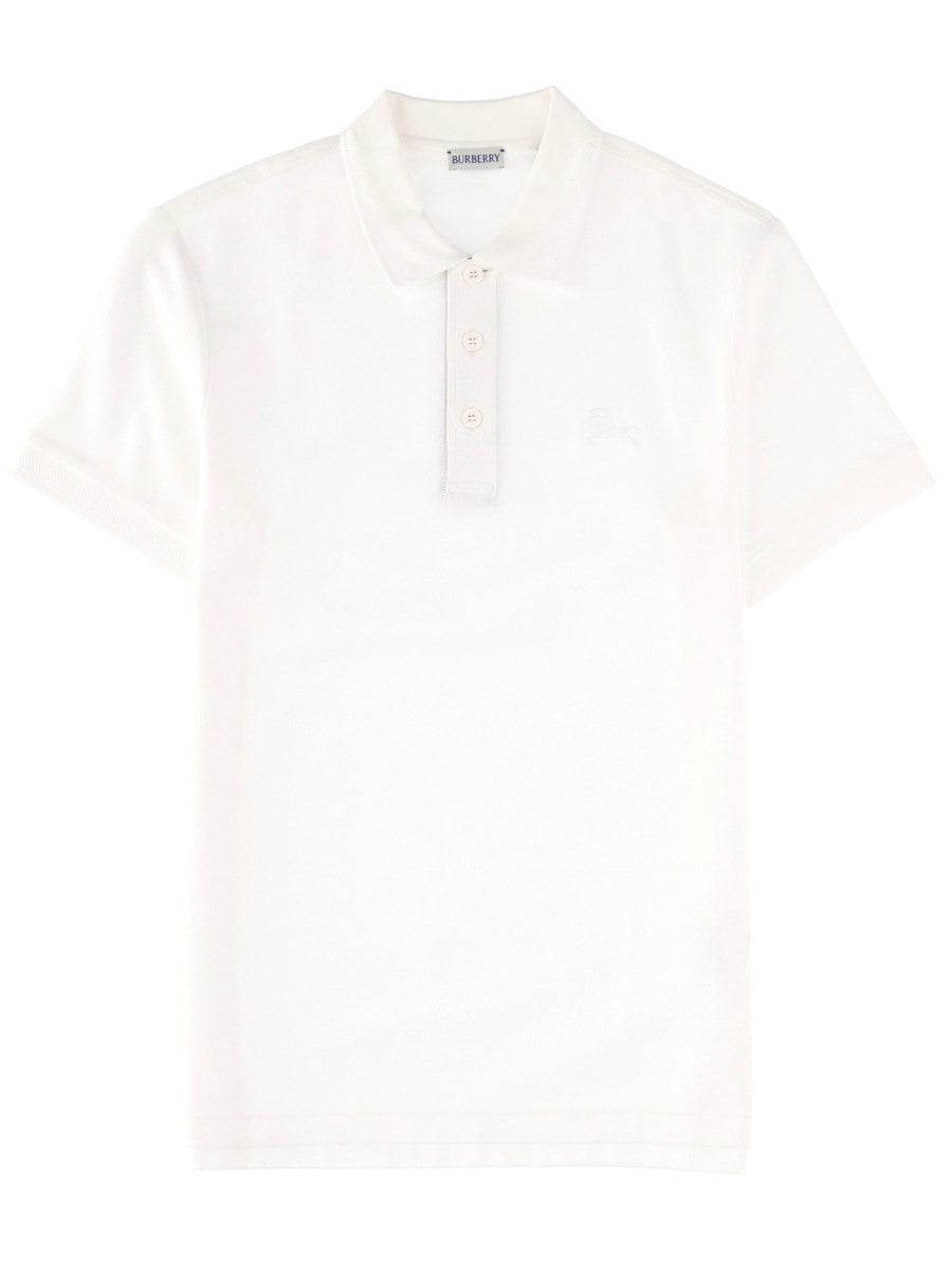 Burberry Men's Polo White