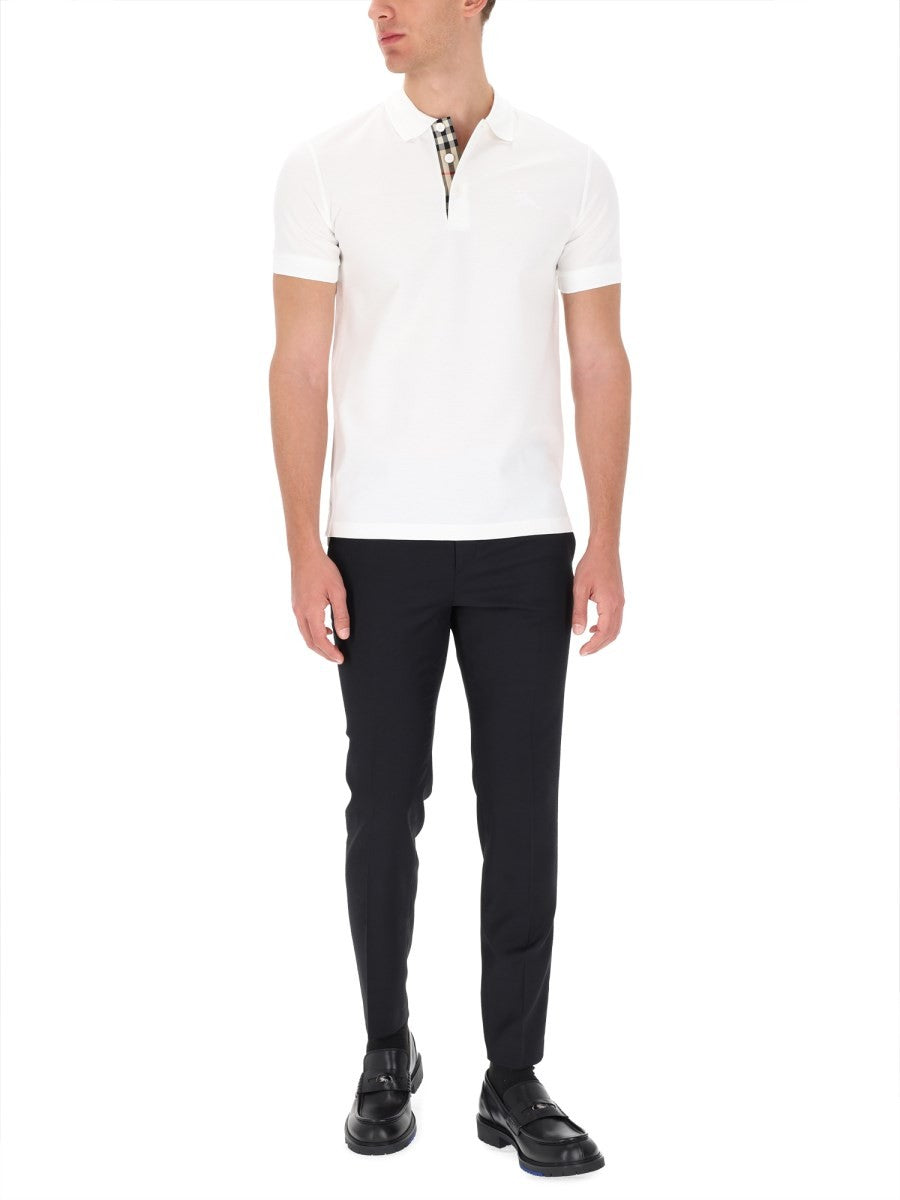 Burberry Men's Polo White