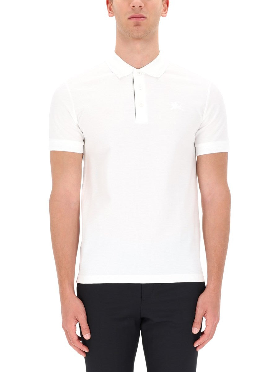 Burberry Men's Polo White