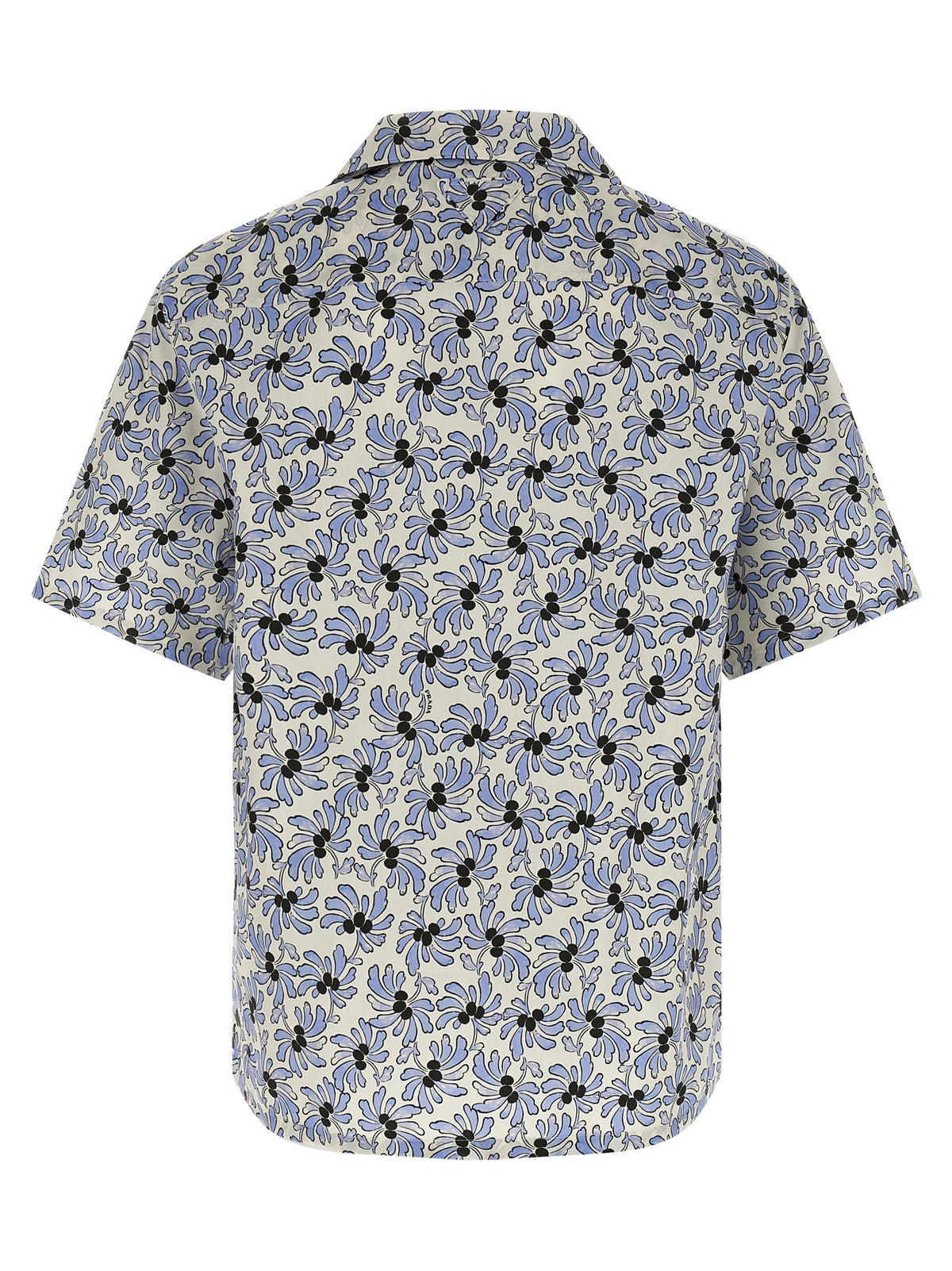 PRADA Pongé Shirt Blue