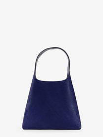 ALAÏA Women's Ponyskin Hobo Handbag Blue