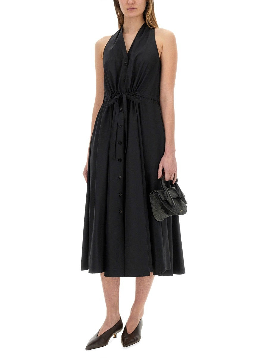 ASPESI Women's Poplin Dress Black