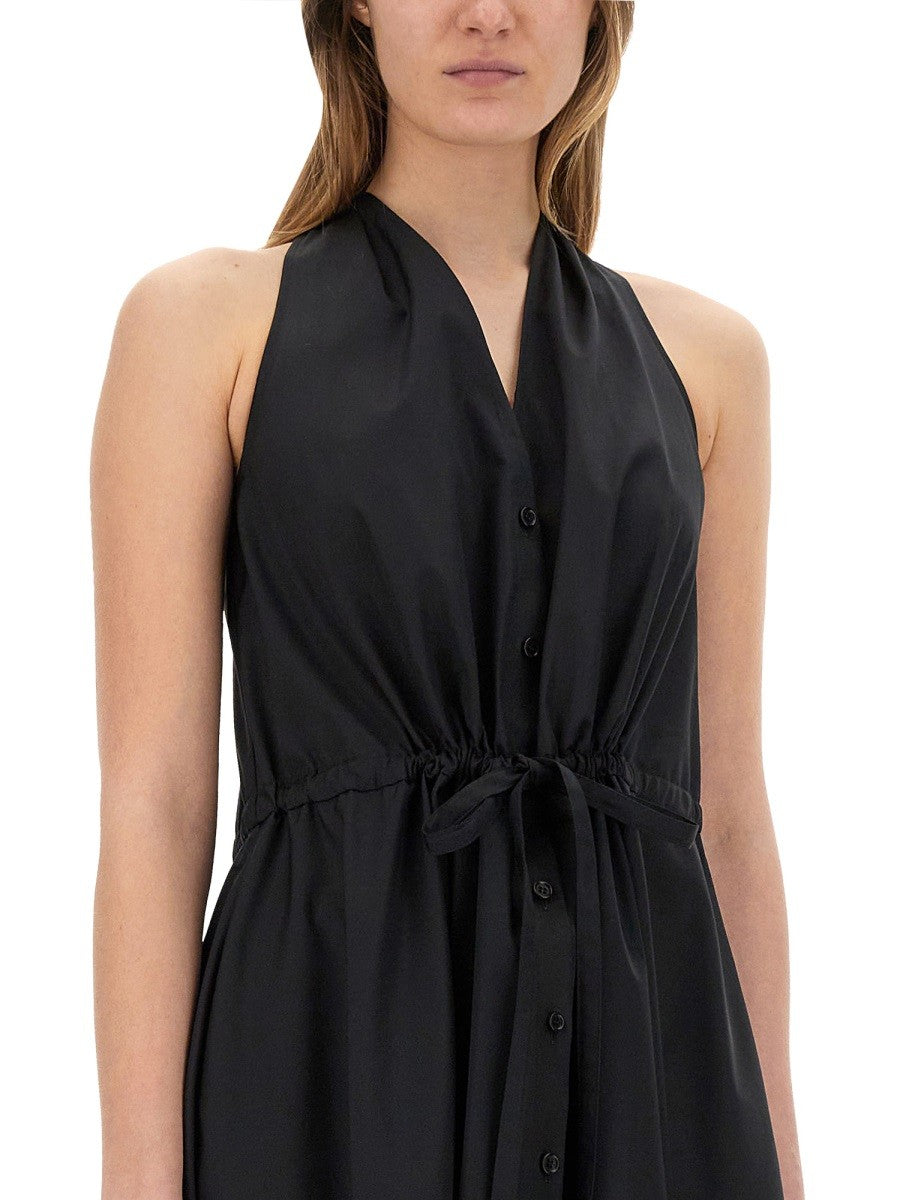 ASPESI Women's Poplin Dress Black