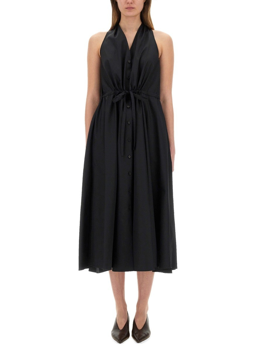 ASPESI Women's Poplin Dress Black