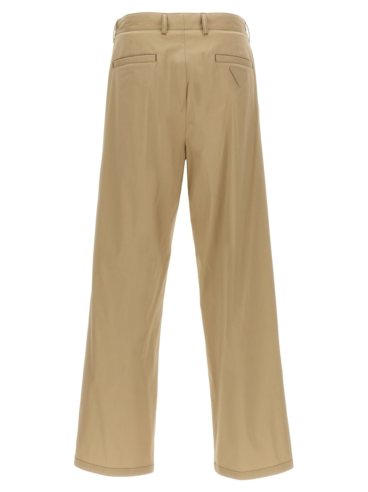 PRADA Poplin Pants Beige