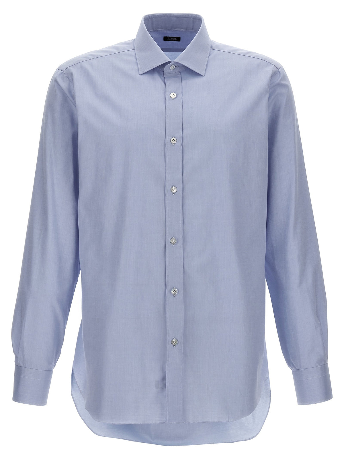 Barba Poplin Shirt Blue