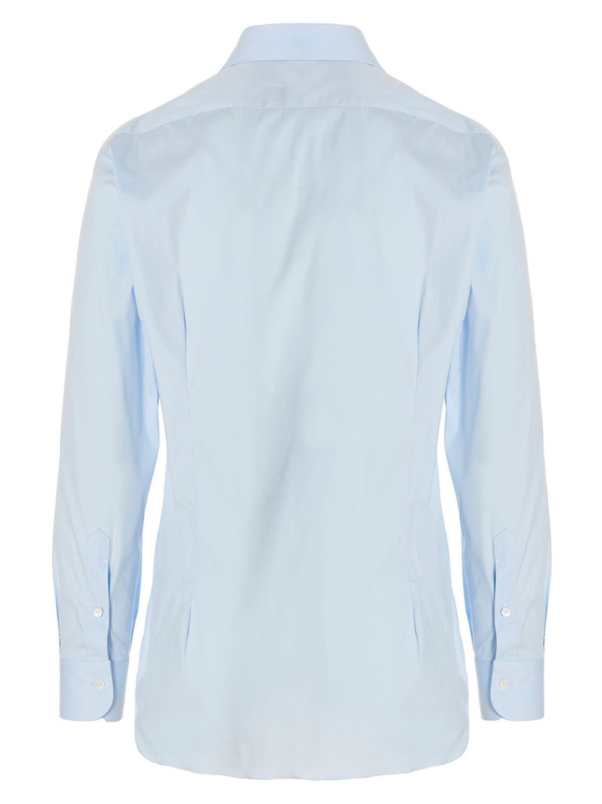 Barba Poplin Shirt Blue