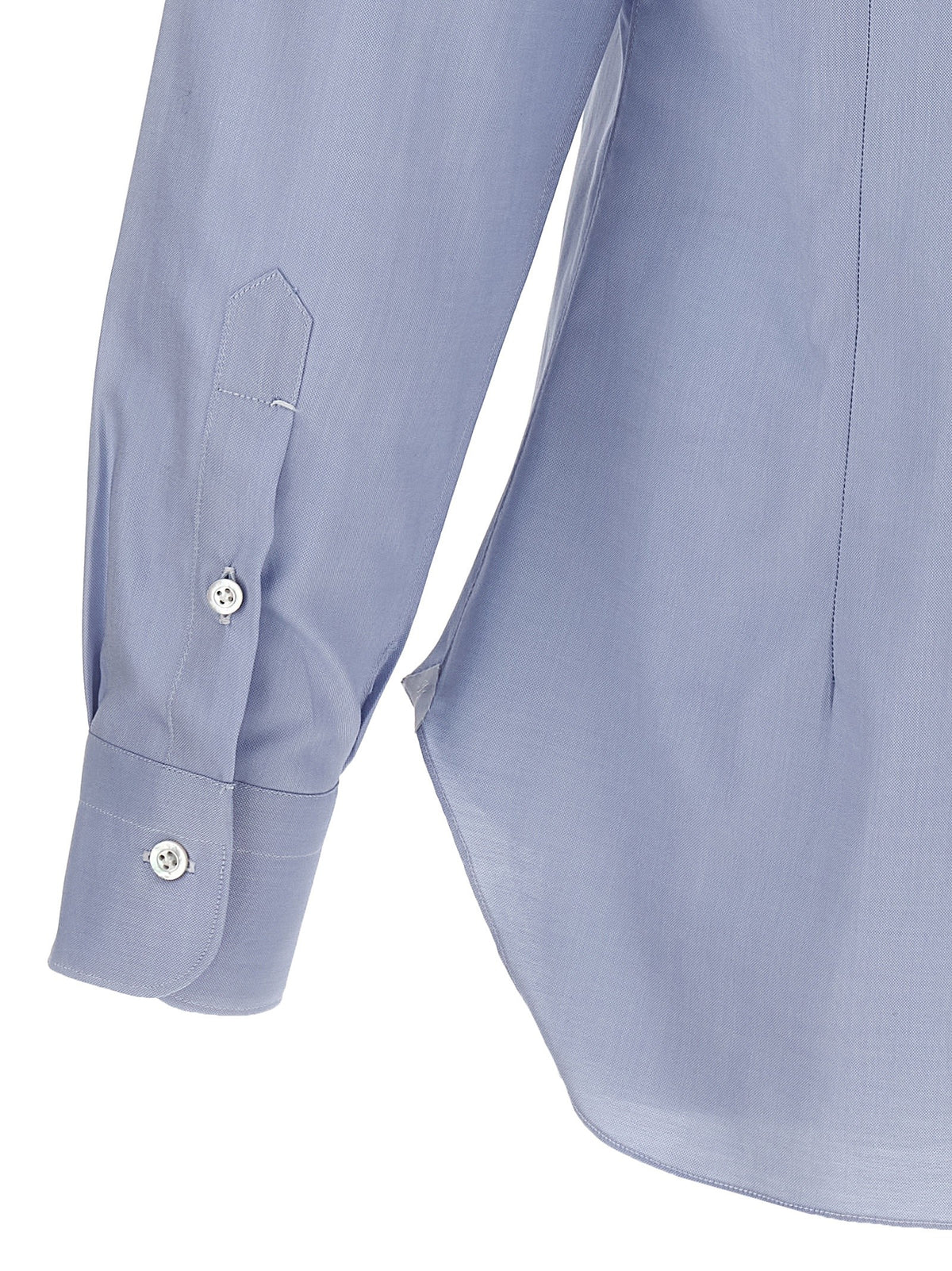 Barba Poplin Shirt Blue