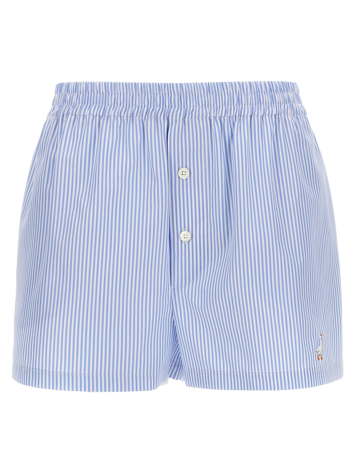 Moschino Poplin Shorts Blue