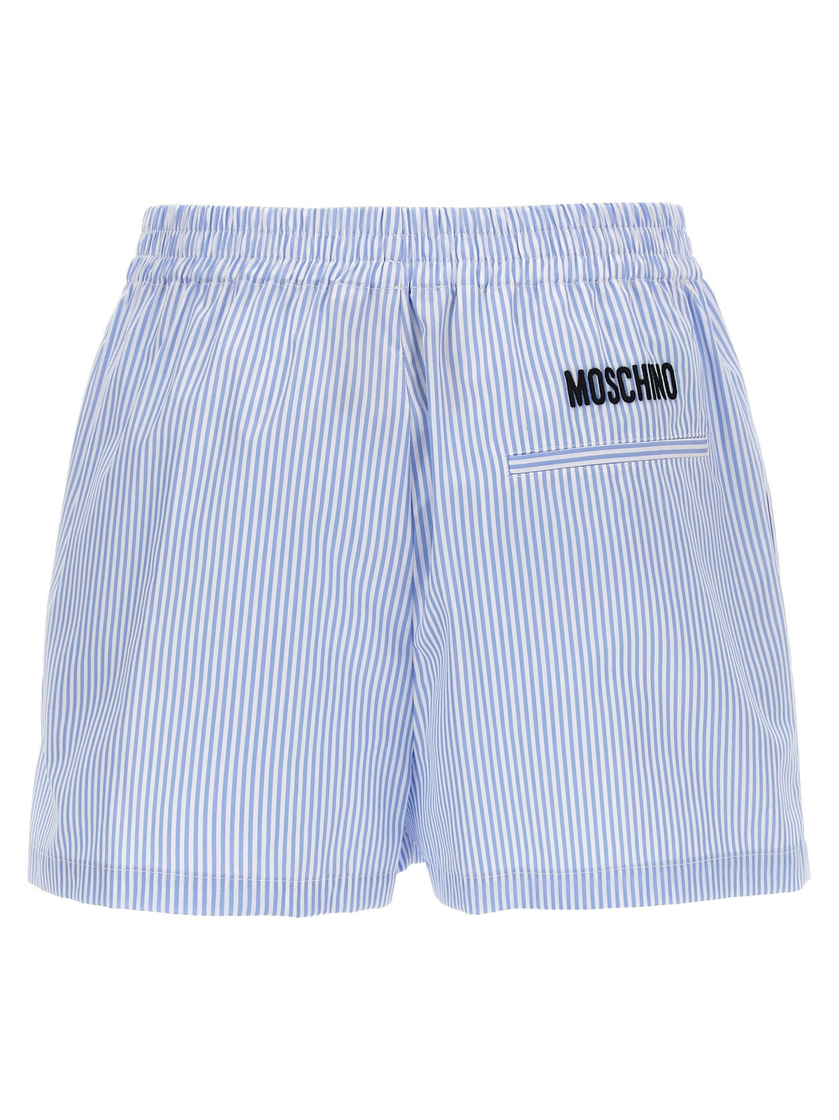 Moschino Poplin Shorts Blue