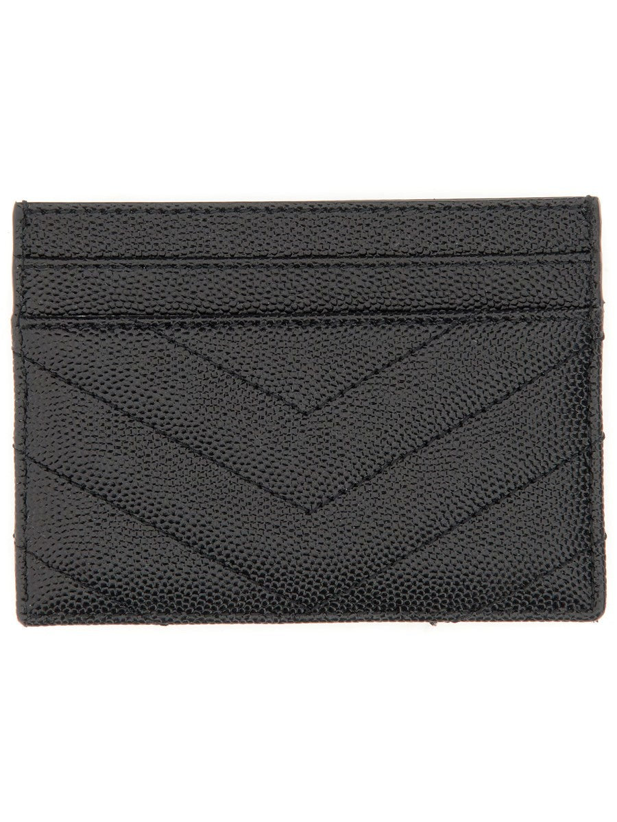 Saint Laurent Women's Portacarte Cassandre Black