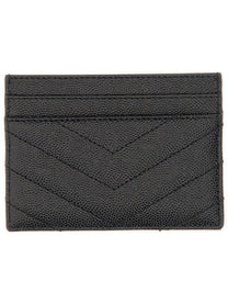 Saint Laurent Women's Portacarte Cassandre Black