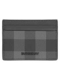 Burberry Men's Portacarte Check Grey