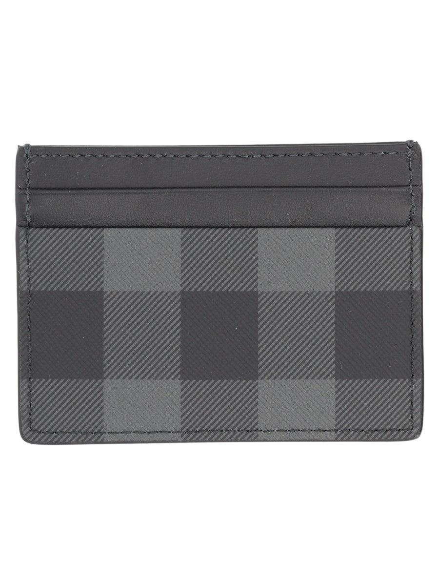 Burberry Men's Portacarte Check Grey