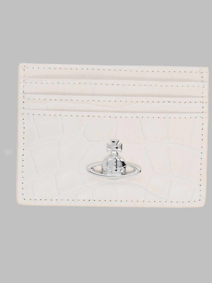 Vivienne Westwood Women's Portacarte Con Orb White