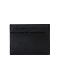 Saint Laurent Men's Leather Card Holder Black, view 2