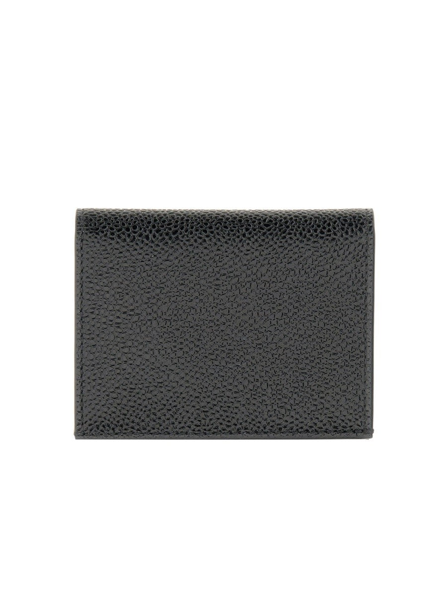Thom Browne Men's Portacarte Pieghevole Con Black