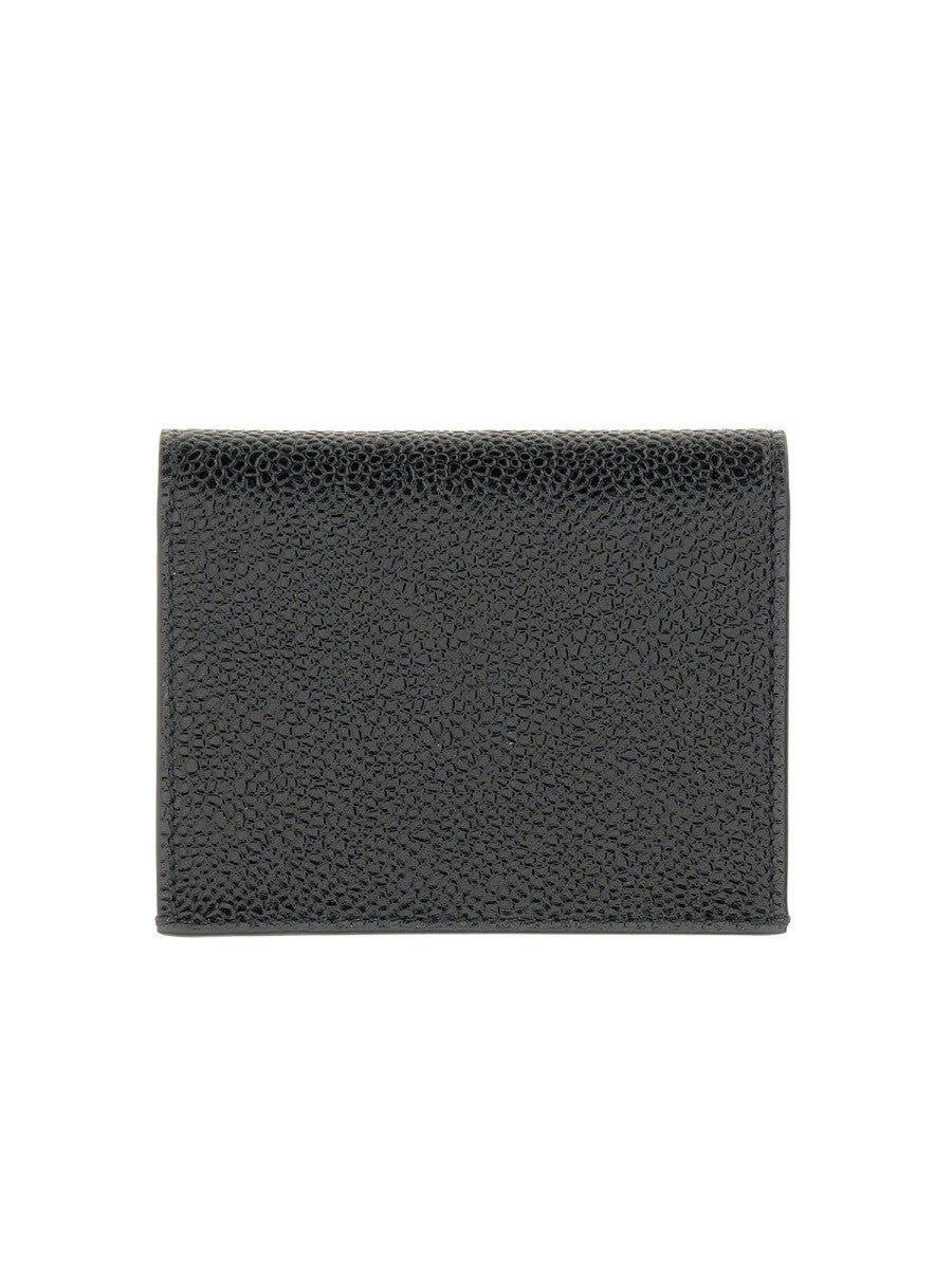 Thom Browne Men's Portacarte Pieghevole Con Black