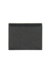 Thom Browne Men's Portacarte Pieghevole Con Black