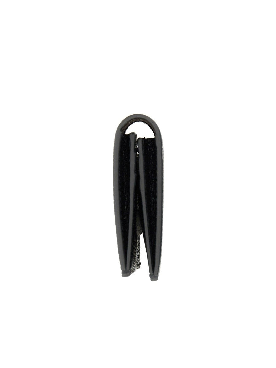 Thom Browne Men's Portacarte Pieghevole Con Black