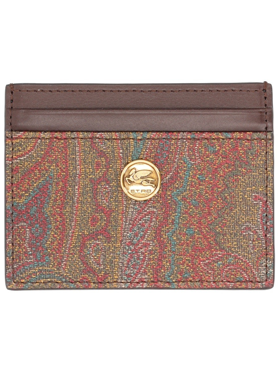 ETRO Women's Portacarte Paisley Multicolor
