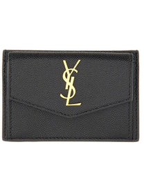 Saint Laurent Women's Portacarte Uptown Black