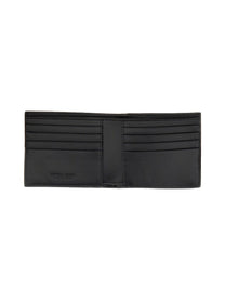 Bottega Veneta Men's Portafoglio BI Fold in Pelle Black