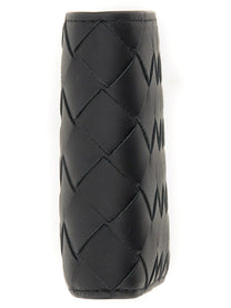 Bottega Veneta Men's Portafoglio BI Fold in Pelle Black