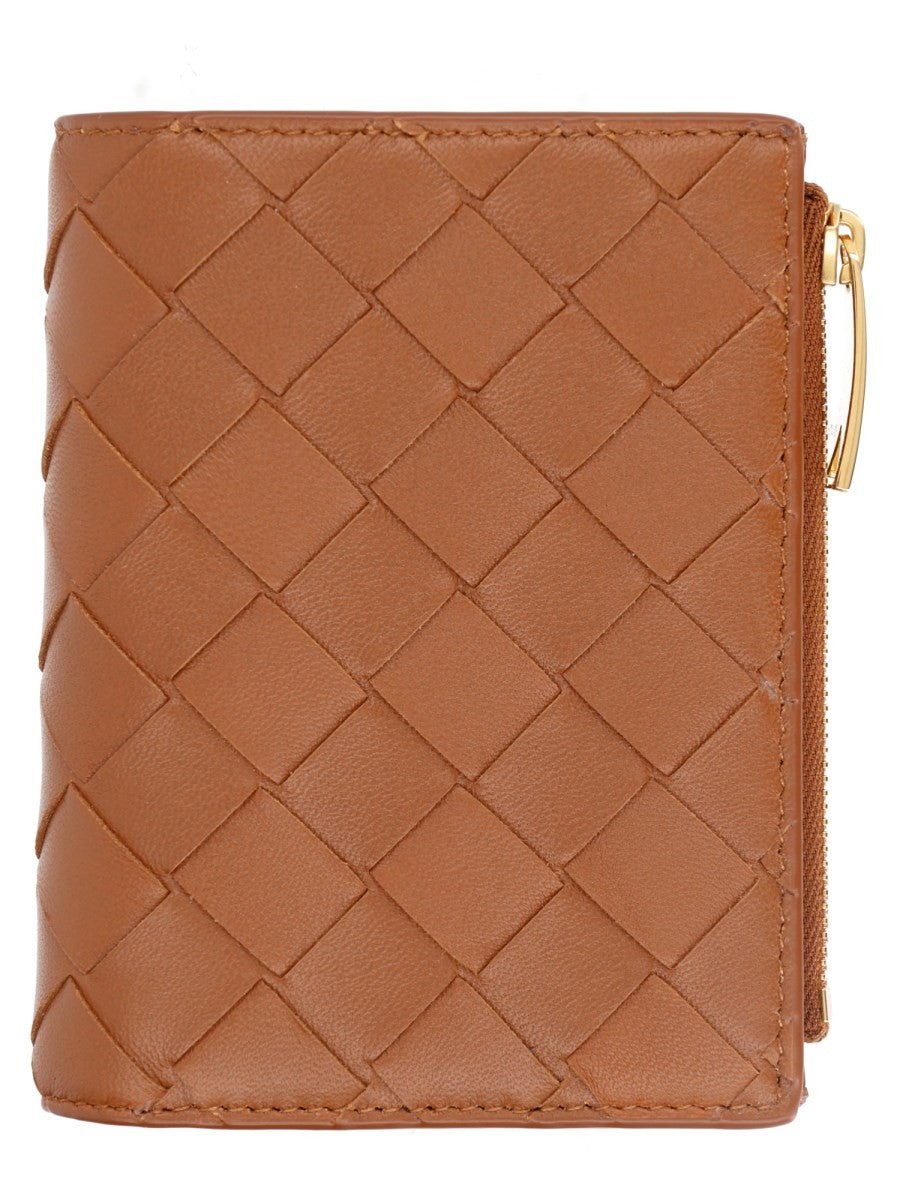 Bottega Veneta Women's Portafoglio BI Fold Red
