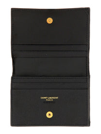 Saint Laurent Women's Portafoglio Cassandre Black