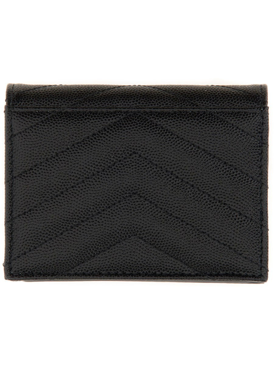 Saint Laurent Women's Portafoglio Cassandre Black