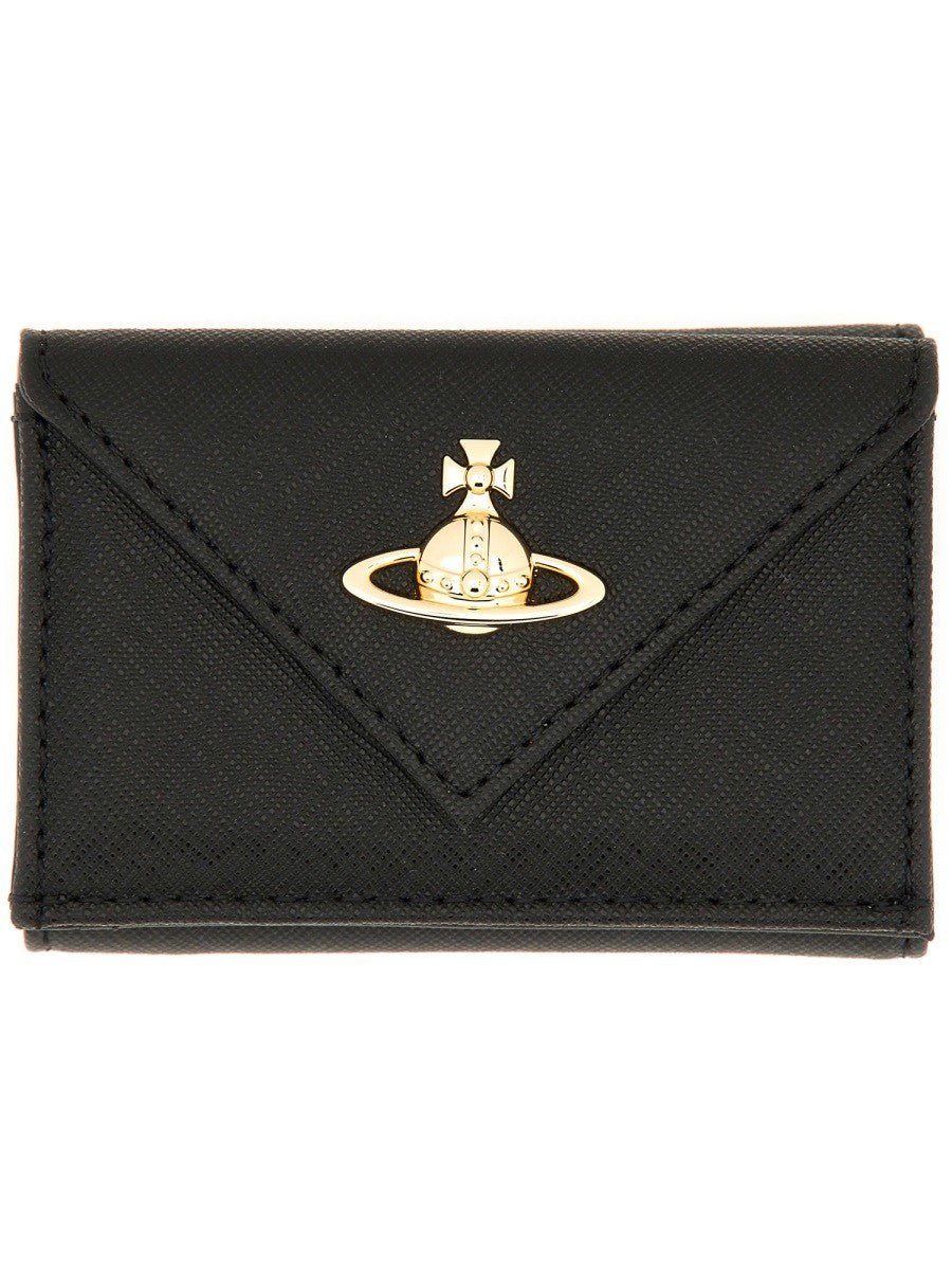Vivienne Westwood Women's Portafoglio Envelope Con Black