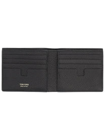 Tom Ford Men's Portafoglio in Pelle Black