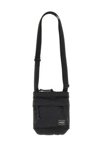 Porter-yoshida &amp; co men’s borsa force spalla black crossbody bag in durable fabric with sleek minimalist design