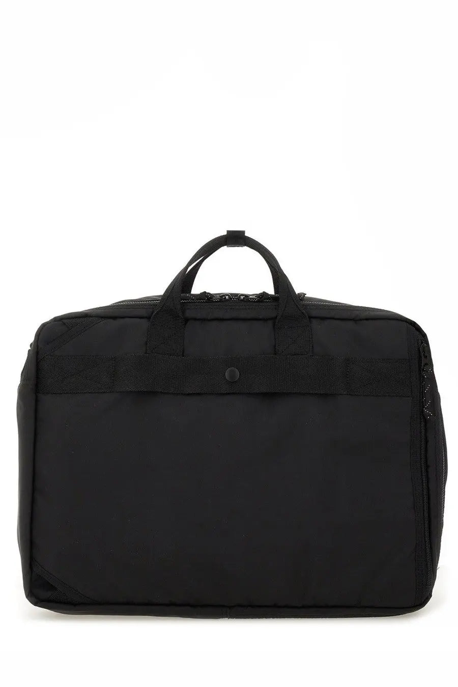 Porter-Yoshida &amp; Co men’s briefcase force 3WAY black nylon with top handle and front zipper pocket