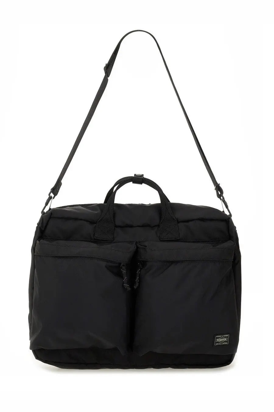 Porter-yoshida &amp; co men’s briefcase force 3way black with sleek minimalist design and durable black port authority fabric