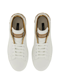 Dolce &amp; Gabbana Women's Sneaker Portofino Gold