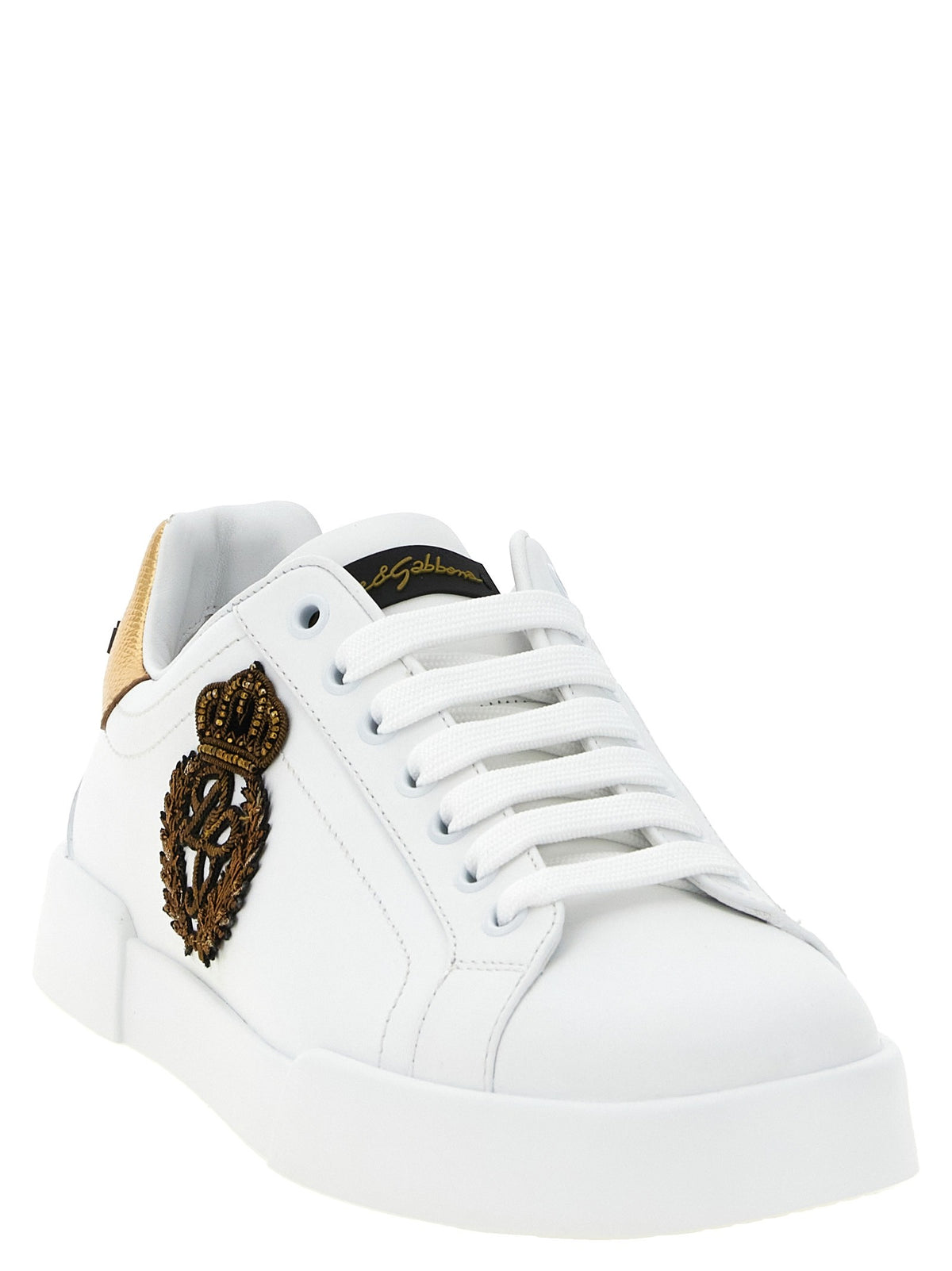 Dolce &amp; Gabbana Portofino Sneakers Gold