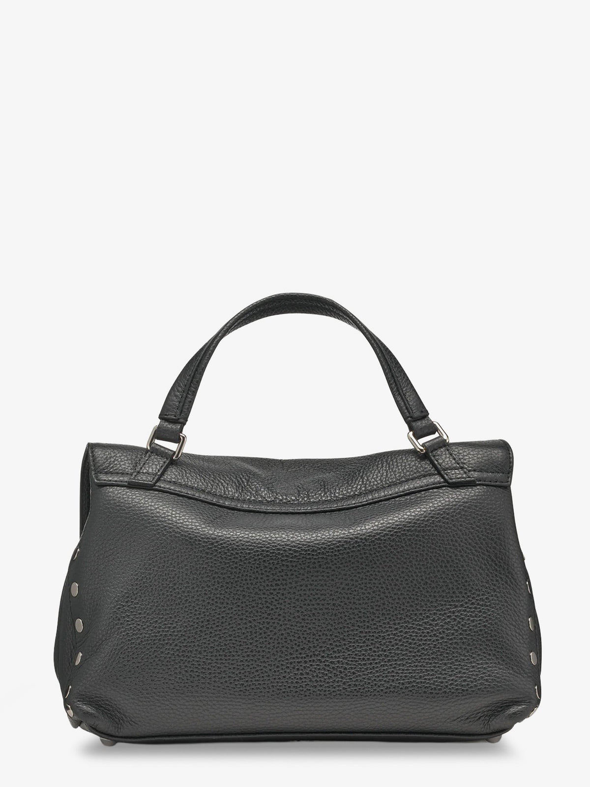 Zanellato Women's Postina Leather Crossbody Bag Grey