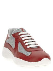 PRADA Prada Americas Cup Sneakers Red