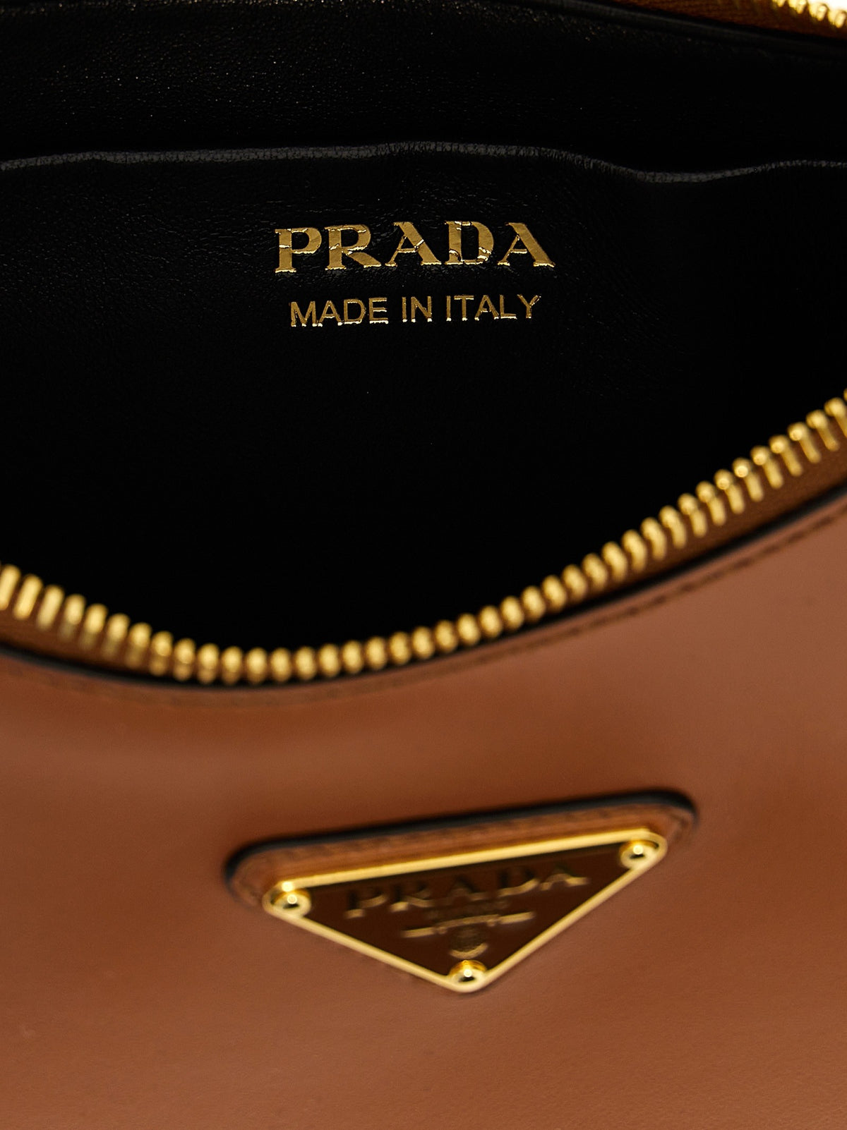 PRADA Prada Arquè Shoulder Bag Brown
