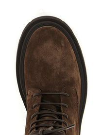 Brunello Cucinelli Precious Detail Ankle Boots Brown