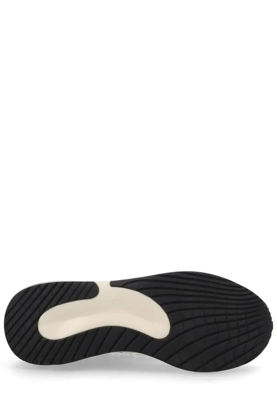 Premiata men’s sneaker moerun white with black and cream rubber sole featuring a sleek modern design