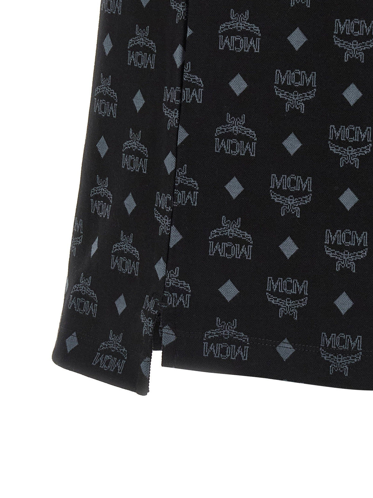 MCM Press Polo Shirt Black