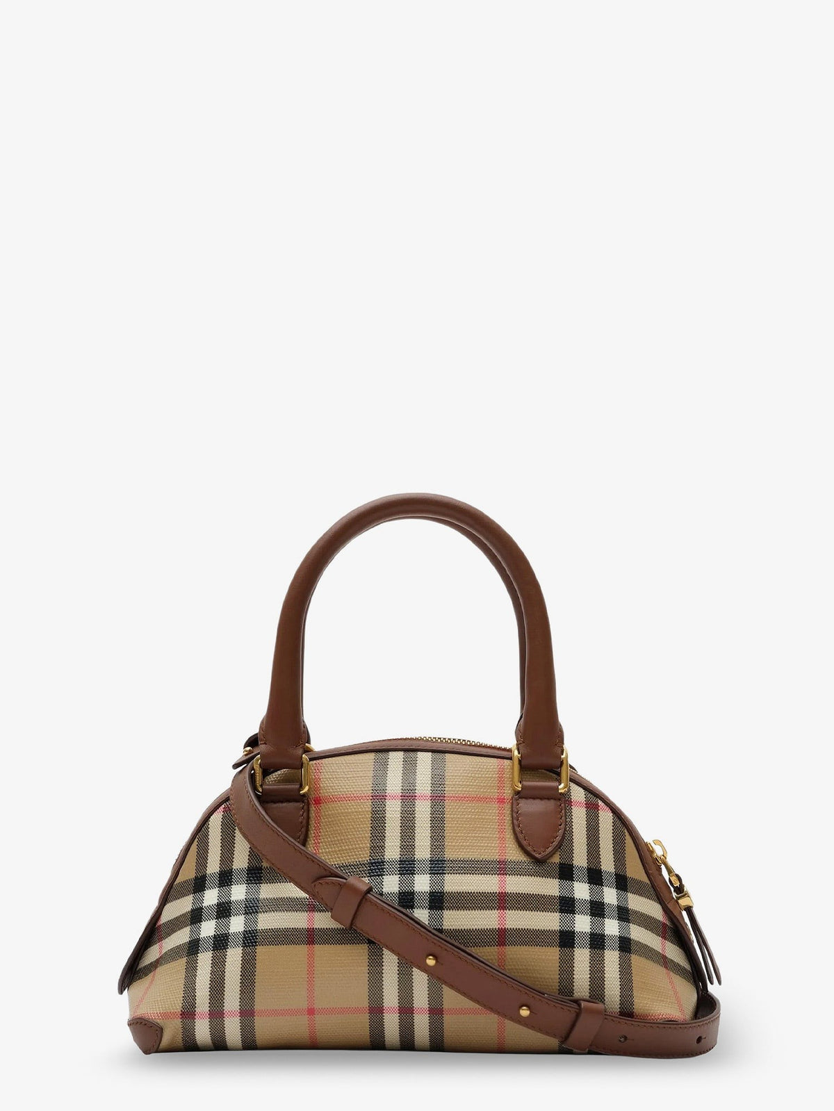 Burberry Women's Primrose Mini Coated Canvas Handbag Beige