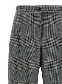 Dolce &amp; Gabbana Prince of Wales Trousers Grey