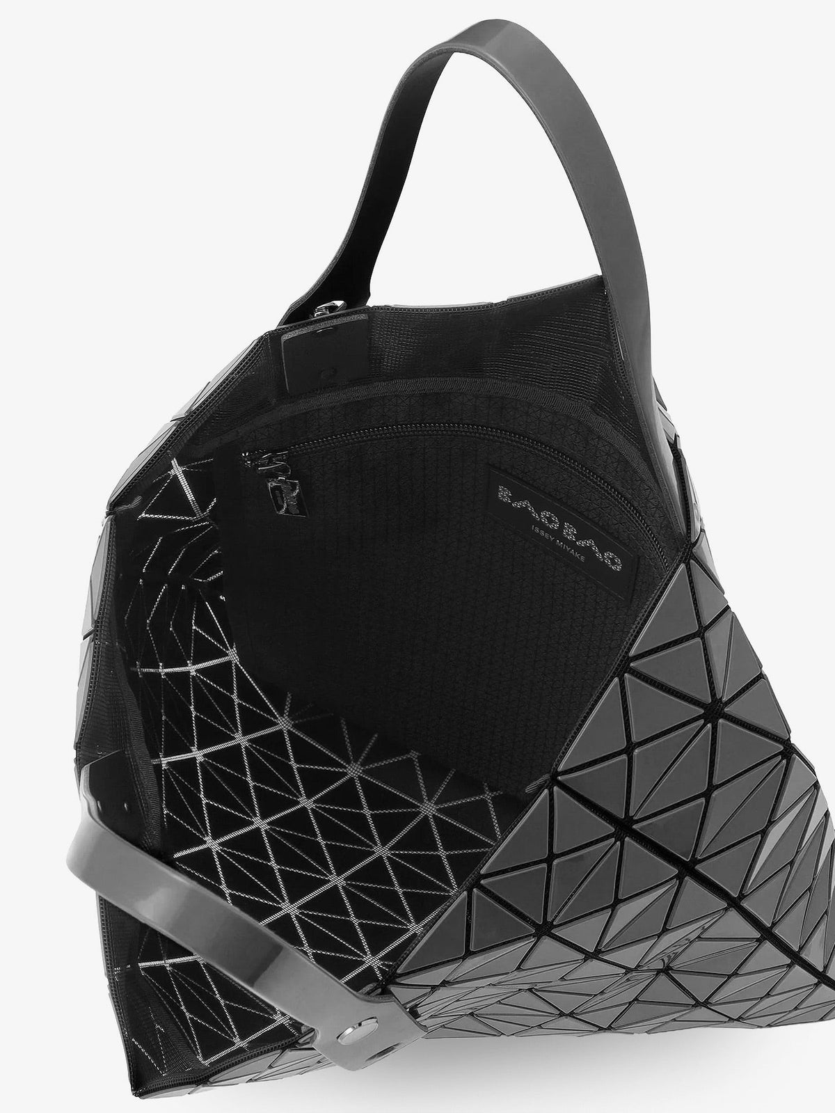 Bao Bao Issey Miyake Women's Prism Gloss Shoulder Bag Grey