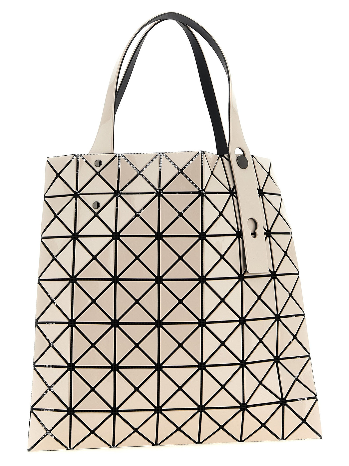 Bao Bao Issey Miyake Prism Handbag Beige